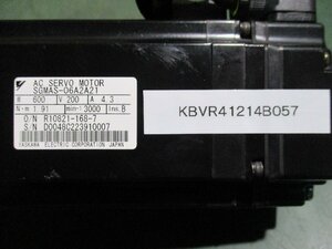 中古Yaskawa SGMAS-06A2A21 ACサーボモーター /SHIMPO エイブル減速機 VRSF-25D-600(KBVR41214B057)