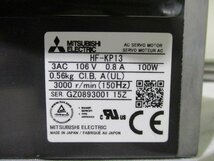 中古 MITSUBISHI AC SERVO MOTOR HF-KP13 AC サーボモーター 100W(KBVR41209C012)_画像5