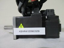 中古 MITSUBISHI AC SERVO MOTOR HF-KP13 AC サーボモーター 100W(KBVR41209C029)_画像2