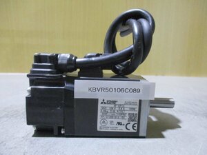 中古 MITSUBISHI AC SERVO MOTOR HF-KP13 AC サーボモーター 100W(KBVR50106C089)