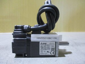 中古 MITSUBISHI AC SERVO MOTOR HF-KP13 AC サーボモーター 100W(KBVR50106C139)