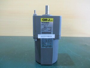 中古MITSUBISHI ギヤードモーター GM-J 40W/4P(KBYR50109B016)