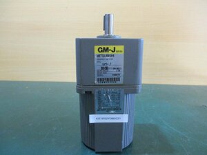 中古MITSUBISHI ギヤードモーター GM-J 40W/4P(KBYR50109B031)