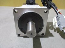 中古 YASKAWA AC SERVO MOTOR SGMAH-02AAA21 200w(KBXR50106B049)_画像4