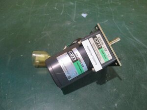 中古 ORIENTAL MOTOR INDUCTION MOTOR 2IK6GN-C-E2/GEAR HEAD D3078-122(KBZR50110B079)