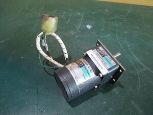 中古 ORIENTAL MOTOR INDUCTION MOTOR 2IK6GN-C-E2/GEAR HEAD D3078-122(KCAR50110B018)