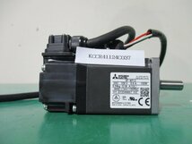 中古 MITSUBISHI AC SERVO MOTOR HF-KP13 AC サーボモーター 100W(KCCR41124C037)_画像1