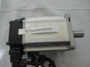 中古 OMRON ACサーボモータR88M-K40030T/R88A-CRKA003C/R88A-CAK003S(KCER40830D047)