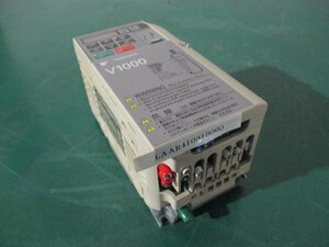 中古 YASKAWA V1000 Inverter CIMR-VA2A0002BSA 0.4KW/0.2KW AC3PH 200-240V 50/60Hz(LAAR41031B060)