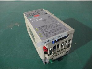 中古 YASKAWA V1000 Inverter CIMR-VA2A0002BSA 0.4KW/0.2KW AC3PH 200-240V 50/60Hz(LAAR41031B068)