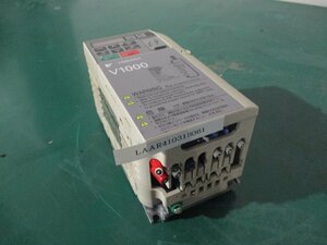 中古 YASKAWA V1000 Inverter CIMR-VA2A0002BSA 0.4KW/0.2KW AC3PH 200-240V 50/60Hz(LAAR41031B061)