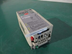 中古 YASKAWA V1000 Inverter CIMR-VA2A0002BSA インバーター 0.4KW/0.2KW AC3PH 200-240V 50/60Hz(LAAR41101B118)