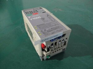 中古 YASKAWA V1000 Inverter CIMR-VA2A0002BSA インバーター 0.4KW/0.2KW AC3PH 200-240V 50/60Hz(LAAR41101B097)