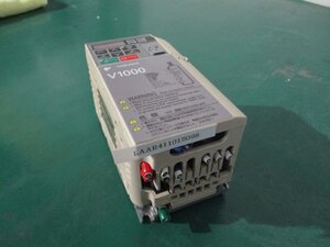 中古 YASKAWA V1000 Inverter CIMR-VA2A0002BSA インバーター 0.4KW/0.2KW AC3PH 200-240V 50/60Hz(LAAR41101B098)