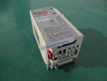 中古 YASKAWA V1000 Inverter CIMR-VA2A0002BSA インバーター 0.4KW/0.2KW AC3PH 200-240V 50/60Hz(LAAR41101B104)_画像1