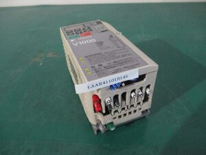 中古 YASKAWA V1000 Inverter CIMR-VA2A0002BSA インバーター 0.4KW/0.2KW AC3PH 200-240V 50/60Hz(LAAR41101B145)