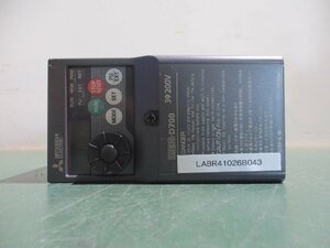 中古 MITSUBISHI FR-D720-0.4K 200V インバーター(LABR41026B043)