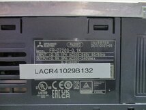 中古 MITSUBISHI FR-D720S-0.1K 200V インバーター(LACR41029B132)_画像5