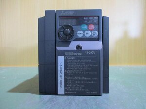 中古 MITSUBISHI FR-D720S-1.5K 200V インバータ(LACR41031C069)