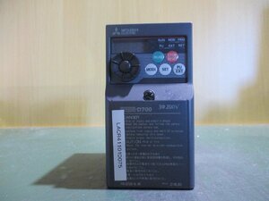 中古 MITSUBISHI FR-D720-0.4K 200V インバーター(LACR41101D075)