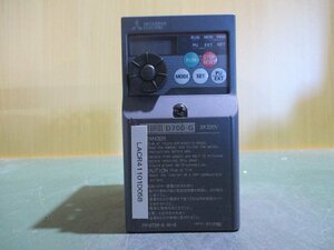 中古 MITSUBISHI FR-D720-0.4K-G 200V インバーター(LACR41101D058)