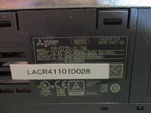 中古 MITSUBISHI FR-D720-0.75K 200V インバーター(LACR41101D028)_画像5