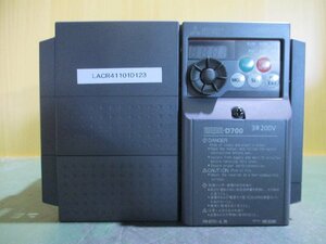中古 MITSUBISHI FR-D720-3.7K 200V インバーター(LACR41101D123)