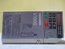 中古 YASKAWA INVERTER CIMR-VA2A0004BAA インバータ 0.75kW/0.4kW(LADR41223B117)_画像4