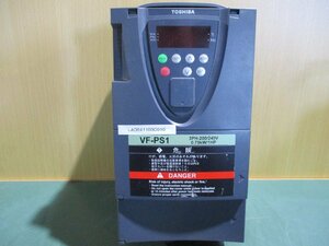 中古 TOSHIBA インバータ VFPS1-2007PL 0.75KW(LADR41103C010)