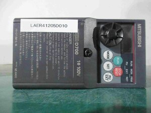 中古 MITSUBISHI FR-D710W-0.4K 100V インバーター(LAER41205D010)