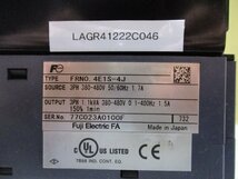 中古Fuji Electric FRN0.4E1S-4J 3相 400V 0.4kw インバーター(LAGR41222C046)_画像2