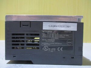 中古MITSUBISHI FR-E720-0.1K 200V インバーター(LAGR41222C091)