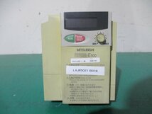 中古 MITSUBISHI INVERTER FR-E520-1.5K インバーター 1.5KW(LAJR50211B018)_画像3