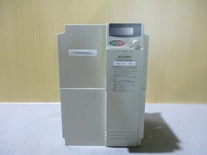 中古 MITSUBISHI INVERTER FR-E520-5.5KN インバータ 200-240V 5.5kW ＜送料別＞(LAPR50216B010)