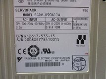 中古 YASKAWA SERVOPACK SGDV-R90A11A サーボパック(LCGR40731D073)_画像4