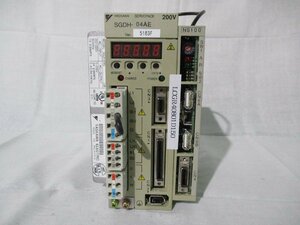 中古 YASKAWA電機サーボパック サーボドライブ SGDH-04AE/JUSP NS100(LCGR40801D150)