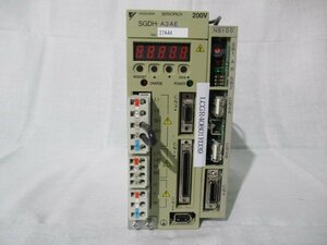 中古 YASKAWA電機サーボパック サーボドライブ SGDH-A3AE/JUSP NS100 300w(LCGR40801E039)