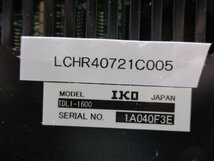 中古 IKO ナノリニアNT専用ドライバーTDL TDL1-1600/20S SERVO DRIVER 日本トムソン(LCHR40721C005)_画像3