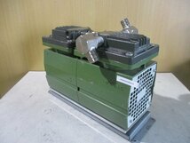 中古 ULVAC DIAPHRAGM VACUUM PUMP DA-120S ダイヤフラム真空ポンプ(MABR50206E006)_画像2