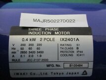 中古 IWAKI MX-250RE6-2 マグネットポンプ/ IX2401A(MAJR50227D022)_画像6