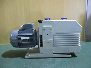 中古 LEYBOLD D16B ROTARY VANE VACUUM PUMP WITH AEG AM71FY4 IMB14(MALR50407E006)