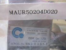 新古 COM VACUUM VALVE XL16WB L型高真空バルブ(MAUR50204D020)_画像2