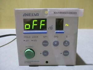 中古 ANELVA IONIZATION GAUGE M-430HG/JIS イオン化ゲージ 通電OK(MAVR50210B033)