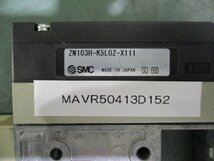 中古 SMC vacuum generator ZM103H-K5LOZ-X111 真空発生器 [2個セット](MAVR50413D152)_画像3