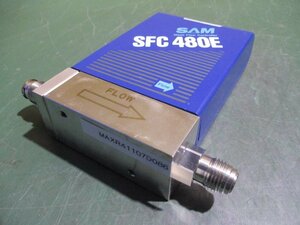 中古 SAM SFC480E1 マスフローコントローラ(MAXR41107D086)
