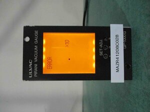 中古 ULVAC/アルバック デジタル電離真空計 GP-1000G 通電OK(MAZR41208C028)