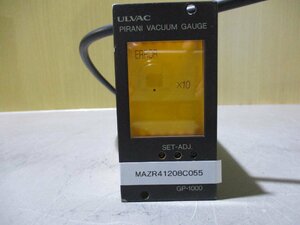 中古 ULVAC/アルバック デジタル電離真空計 GP-1000 通電OK(MAZR41208C055)