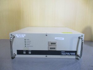 中古 OSAKA POWER SUPPLY TD711/1111 ターボ分子ポンプ用(PASR51012D002)