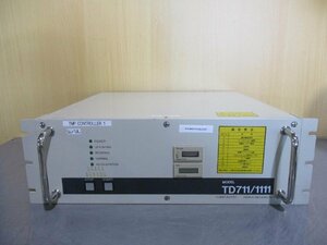 中古 OSAKA POWER SUPPLY TD711/1111 ターボ分子ポンプ用(PASR51012C002)