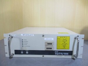 中古 OSAKA POWER SUPPLY TD711/1111 ターボ分子ポンプ用(PASR51012D006)